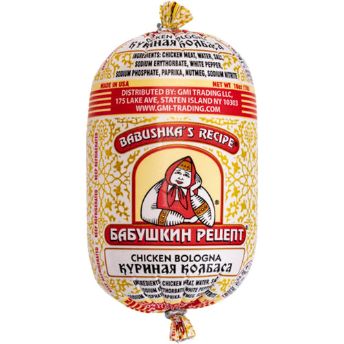 BOLOGNA CHICKEN CHUB BABUSHKA'S RECIPE 1/454GR N91450/192G
021143940029