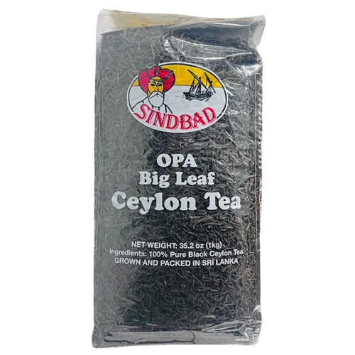 TEA SINDBAD BLACK LONG LEAF CEYLON 10/1 KG SRI LANKA NTESD07