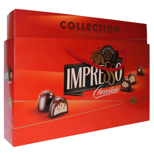 CANDIES BOXED IMPRESSO RED ASSORTY 4/424GR SPARTAK N11062/8594