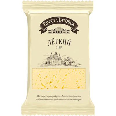 CHEESE LIGHT 35% CHUNK 10/200GR BREST LITOVSK BELARUS N1916