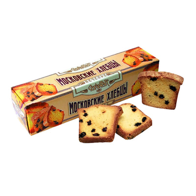 COOKIES MOSKOVSKIE KHLEBTSI 10/300GR SPARTAK N8621