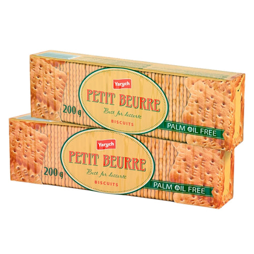 BISCUITS PETIT BEURRE 32/200GR YARYCH UKRAINE