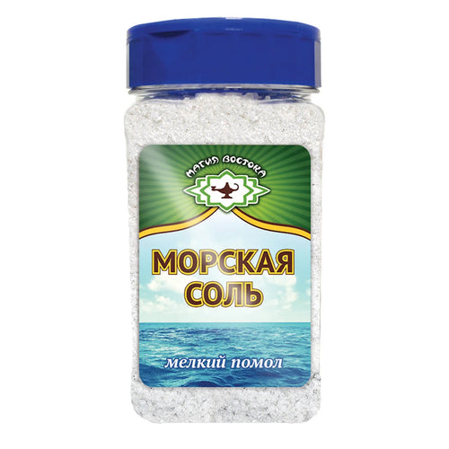 SEA SALT SMALL GRIND IODIZED 6/410GR MAGIYA VOSTOKA N34804