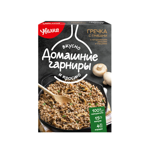 BUCKWHEAT W/MUSHROOMS 6/(2X150GR) UVELKA N361(120)