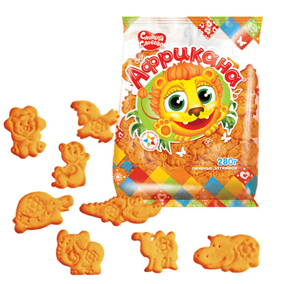 COOKIES AFRIKANA 9/280GR SLADKAYA SLOBODA N04011
