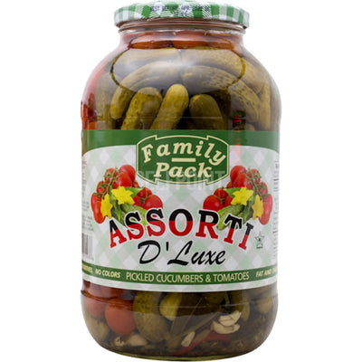 ASSORTY CHERRY TOMATOES& MINI CUCUMBERS D-LUXE 6/2L FAMILY PACK N2936