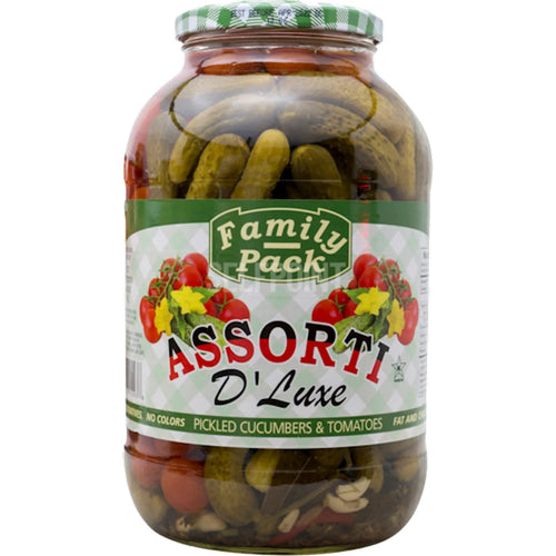 ASSORTY CHERRY TOMATOES& MINI CUCUMBERS D-LUXE 6/2L FAMILY PACK N2936