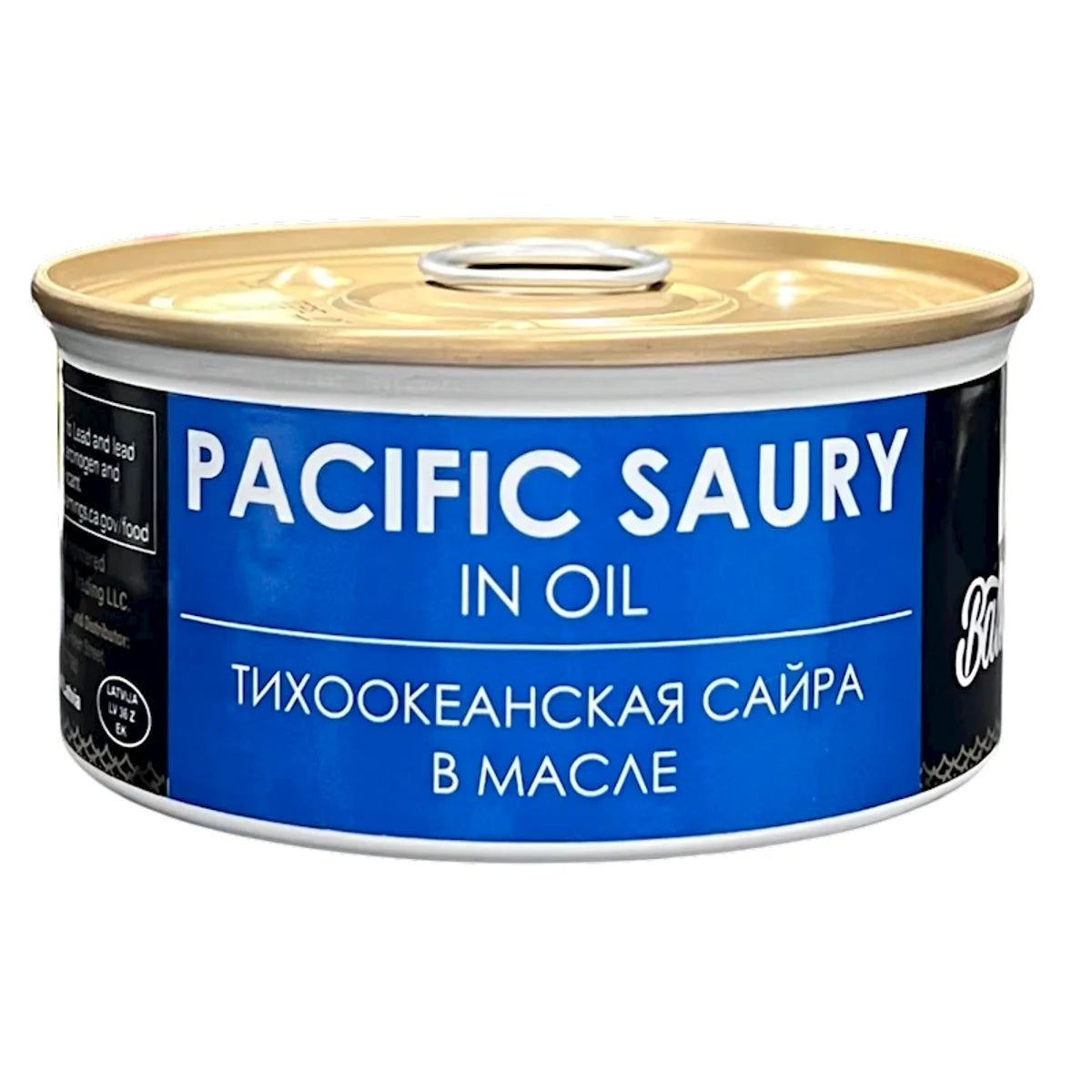 SAURY PACIFIC IN OIL 48/180GR BALTIC GOLD LATVIA