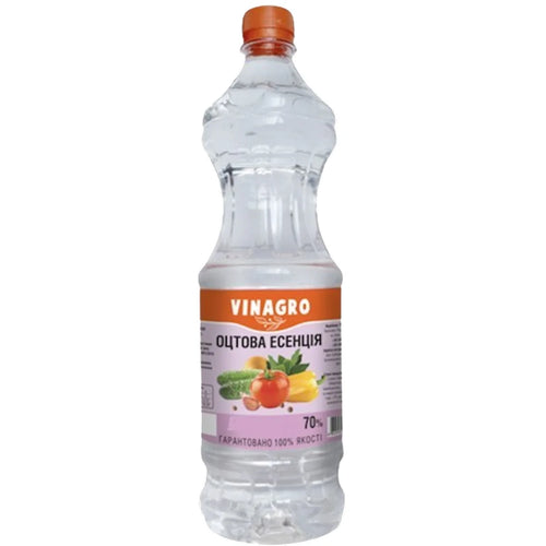 VINEGAR ESSENCE 70% 12/0.9L VINAGRO UKRAINE