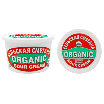 SOUR CREAM SELSKAYA ORGANIC 6/425GR FOUR SEASONS N302