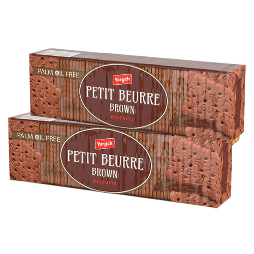BISCUITS PETIT BEURRE BROWN 32/200GR YARYCH UKRAINE