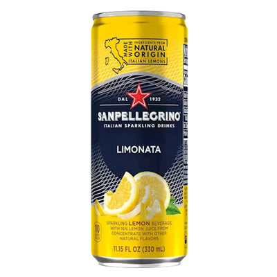 SOFT DRINK LIMONATA CAN 24/330ML S.PELLEGRINO