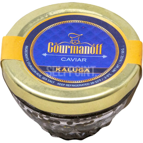 CAVIAR BLACK KALUGA GOURMANOFF 1/50GR (Keep Frozen) NO RETURNS NGK50