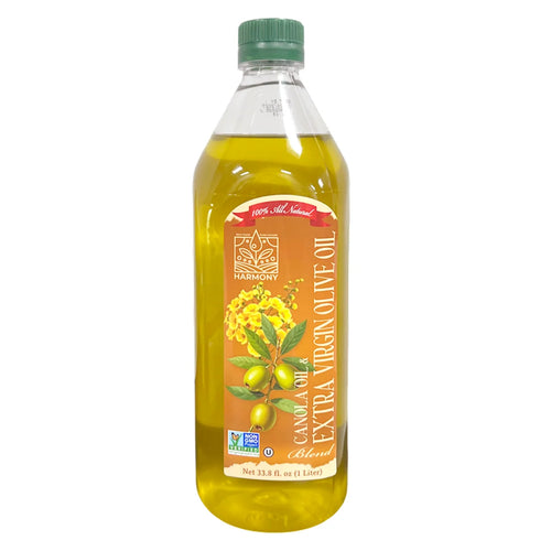 OIL CANOLA&OLIVE EXTRA VIRGIN BLEND 12/1L HARMONY