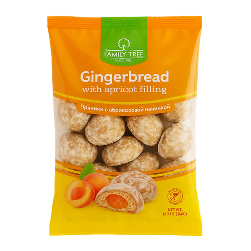 GINGERBREAD W/APRICOT FILLING 10/360GR FAMILY TREE N19