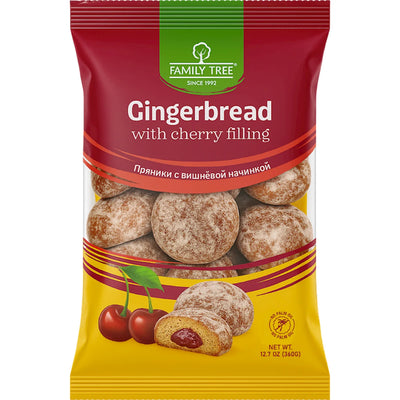 GINGERBREAD W/CHERRY FILLING 10/360GR FAMILY TREE N20