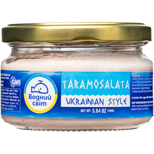 SPREAD CAVIAR TARAMOSALATA UKRAINIAN STYLE 6/160GR VODNIY SVIT #04