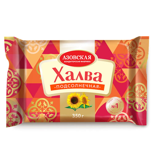 HALVA SUNFLOWER 16/350GR  AZOVSKAYA