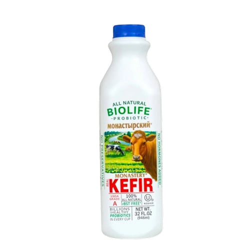KEFIR MONASTIRSKIY W/PROBIOTIC 12/946ML BIOLIFE