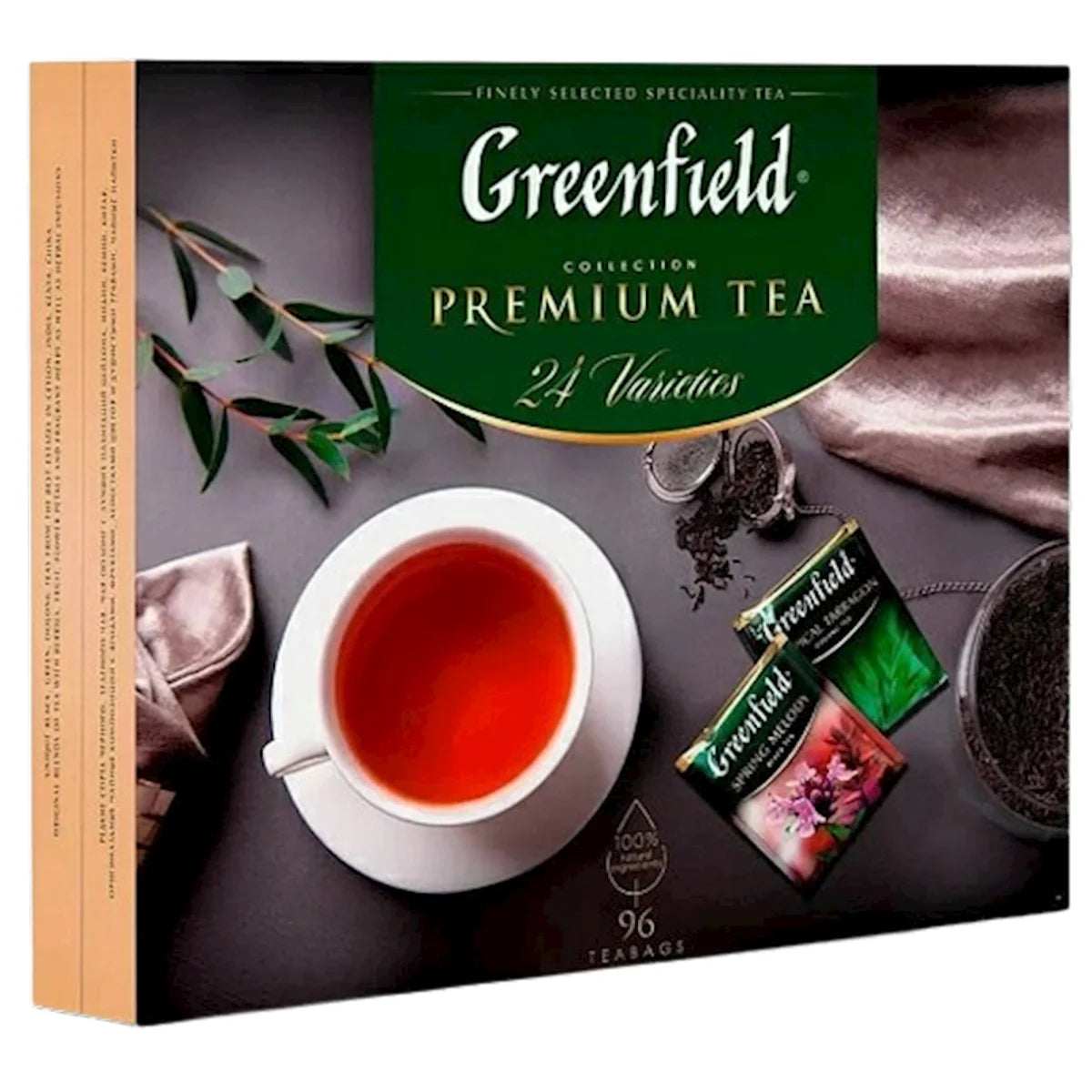 TEA PREMIUM COLLECTION 8/(96X1.5GR) GREENFIELD 1782-08