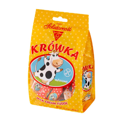 CANDIES PACKED KOROVKA MILK CREAM FUDGE 12/286GR SOLIDARNOST NSOL52
