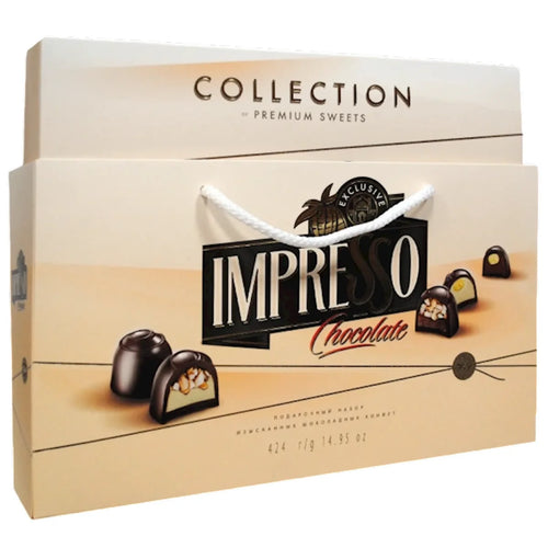 CANDIES BOXED IMPRESSO BEIGE ASSORTY 4/424GR SPARTAK N11064