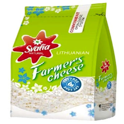 FARMER CHEESE CLASSIC 0.5% 10/200GR SVALIA LITHUANIA SV501