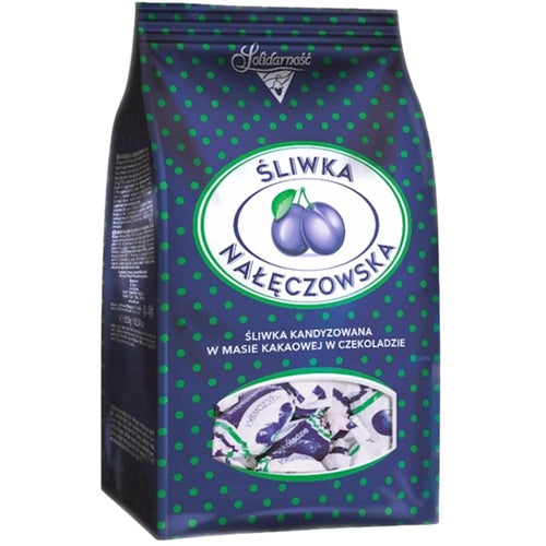 CANDIES PACKED PLUM IN CHOCO SLIWKA 12/350GR SOLIDARNOST NSOL50