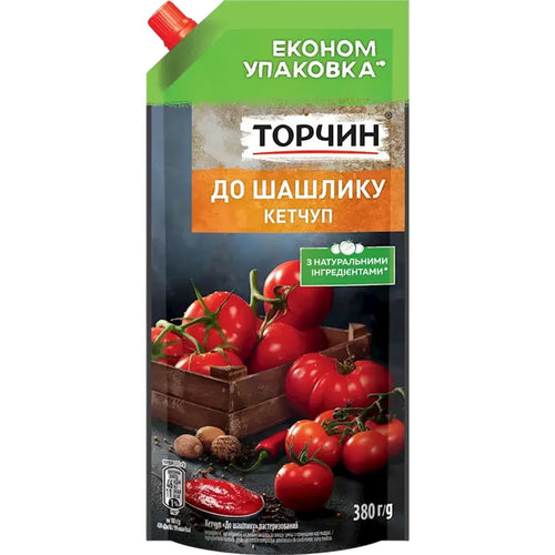 KETCHUP FOR SHISH KEBAB 25/380GR TORCHYN UKRAINE