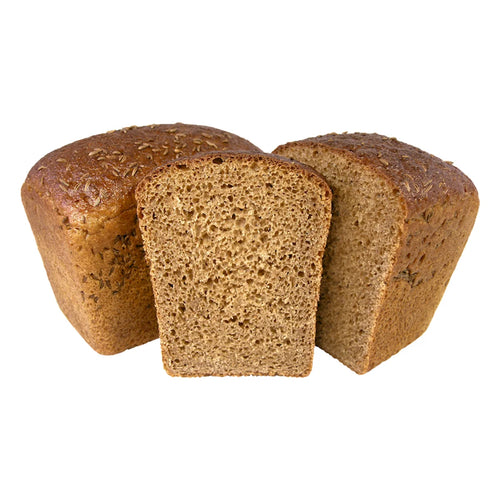 BREAD 84154 LVOVSKIY ZAVARNOY RYE&WHEAT W/ CUMIN&CORIANDER 18/450GR HLIBPROM-AGROLA 279080 208605
