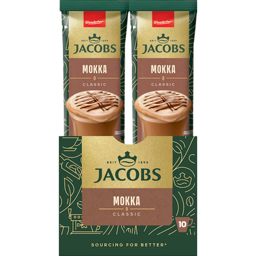COFFEE STICKS INSTANT JACOBS 3IN1 MOKKA 10/(10X21.9GR) N098