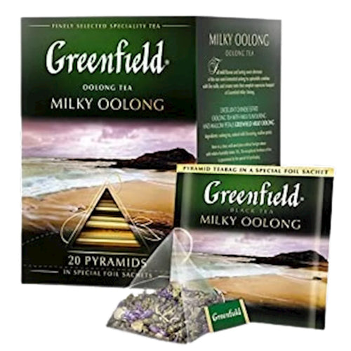 TEA  MILKY OOLONG PYRAMIDS 8/(20X1.8GR) GREENFIELD  0905-08