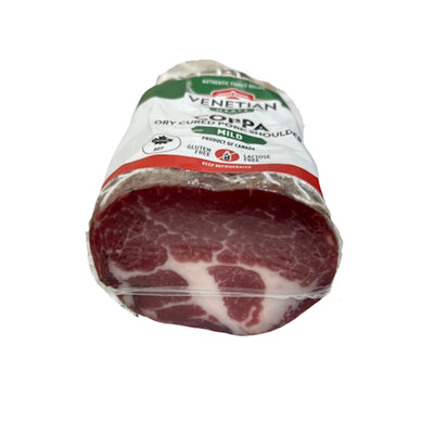 COPPA  1/2 CHUNK MILD DRY CURED PORK SHOULDER  8/1.3LB VENETIAN