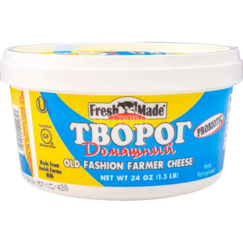 FARMER CHEESE HOMEMADE 12/24OZ FRESH MADE N071