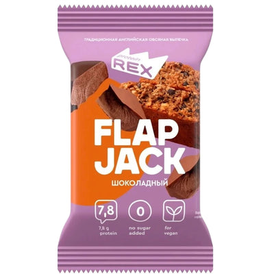 COOKIES OATMEAL PROTEIN CHOCOLATE FLAP JACK 12/60GR PROTEIN REX