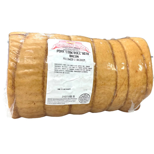 PORK LOIN ROLL W/BACON /POLEDWICA Z BOCZKIEM 7/30LB LOOSE GALICJA  N21