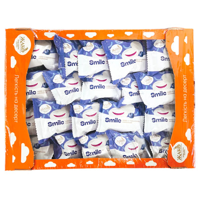 MARSHMALLOW W/BLUEBERRY FLAVOR LOOSE SMILE 44/50GR ZHAKO N3092001