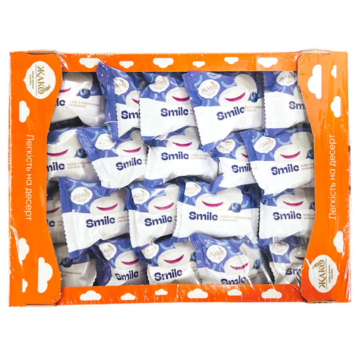 MARSHMALLOW W/BLUEBERRY FLAVOR LOOSE SMILE 44/50GR ZHAKO N3092001