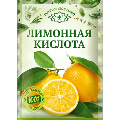 SEASONING CITRIC ACID 40/10GR MAGIYA VOSTOKA N33541