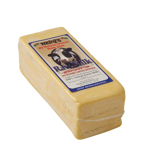 CHEESE DOMASHNIY-RAW MILK LOAF 1/7 LB HEINI'S N42095/6/704407