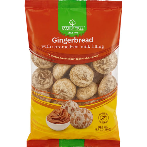 GINGERBREAD W/CARAMELIZED MILK FILLING 10/360GR FAMILY TREE N14