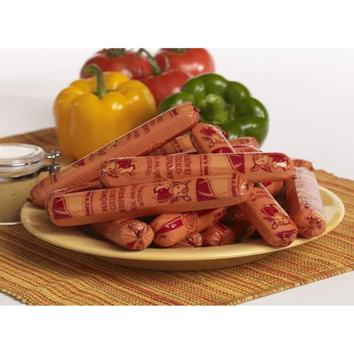 WIENERS VEAL&PORK 1LB /PAROWKI CIELECO-WIEPRZOWE 40/40LB V/P ANDY'S N1373