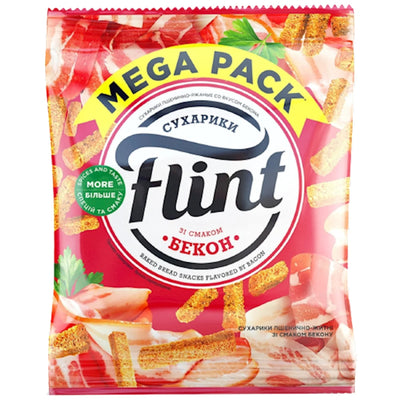 DRY BREAD WHEAT RYE W/BACON FLAVOR 40/110GR FLINT N2453