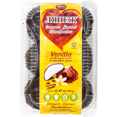 MARSHMALLOW VANILLA GLAZED LA NEIGE 9/450GR NEVA N64