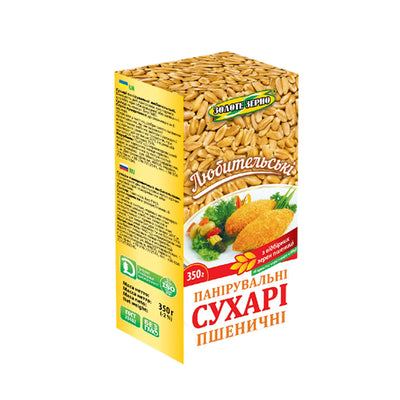 BREAD CRUMBS LUBITELSKIE 24/350GR ZOLOTE ZERNO N73