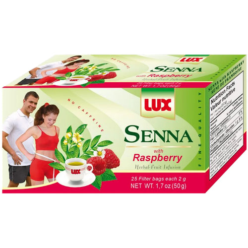 TEA SENNA W/RASPBERRY 18/(25X2GR) LUX (6)