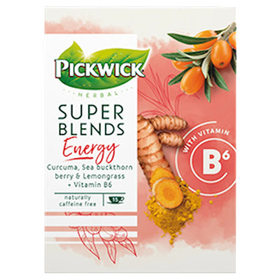 TEA HERBAL W/CURCUMA&SEA BUCKTHORN&LEMONGRASS 4/(20*2GR) PICKWICK