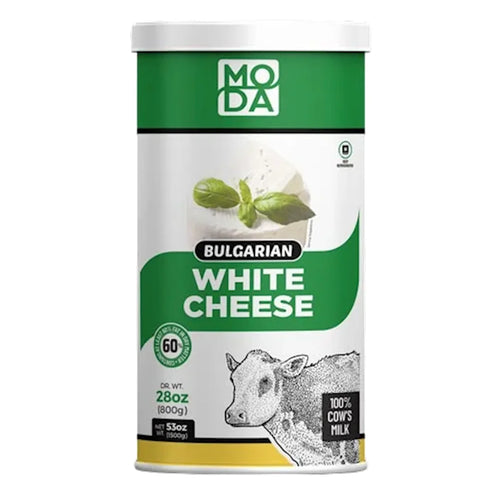 CHEESE WHITE BULGARIAN STYLE 100% COW'S MILK 6/800GR MODA N101748