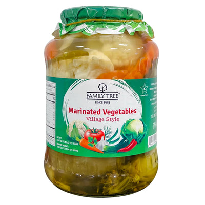 VEGETABLES MARINATED VILLAGE STYLE 6/1.5L FAMILY TREE N9886
