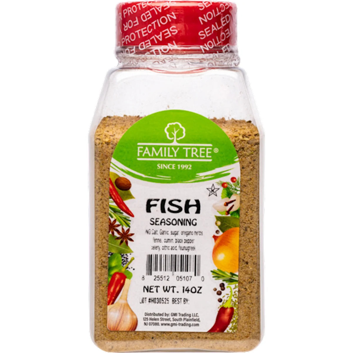 SEASONING FOR FISH 12/14OZ FAMILY TREE